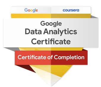 Google Data Analytics Professional Certificate